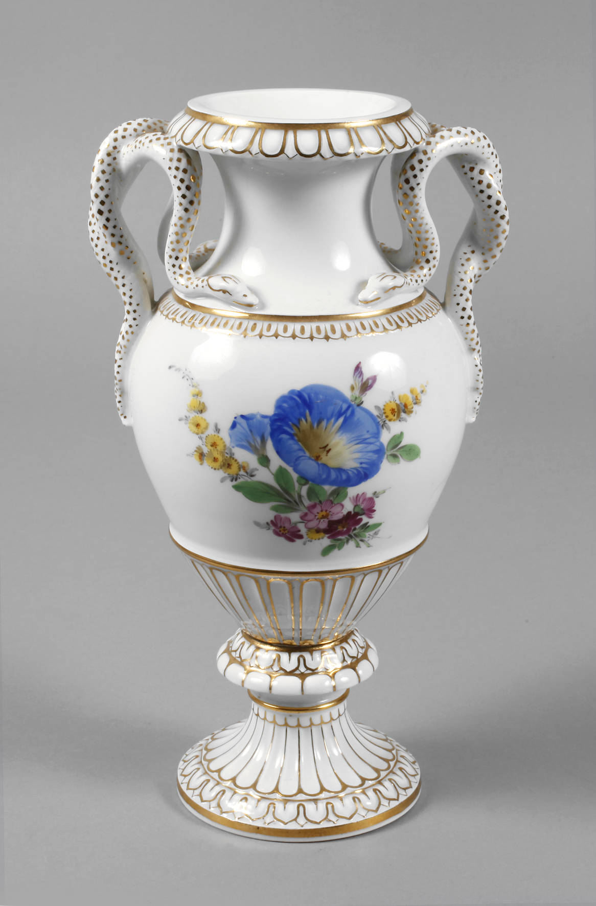 Meissen Schlangenhenkelvase