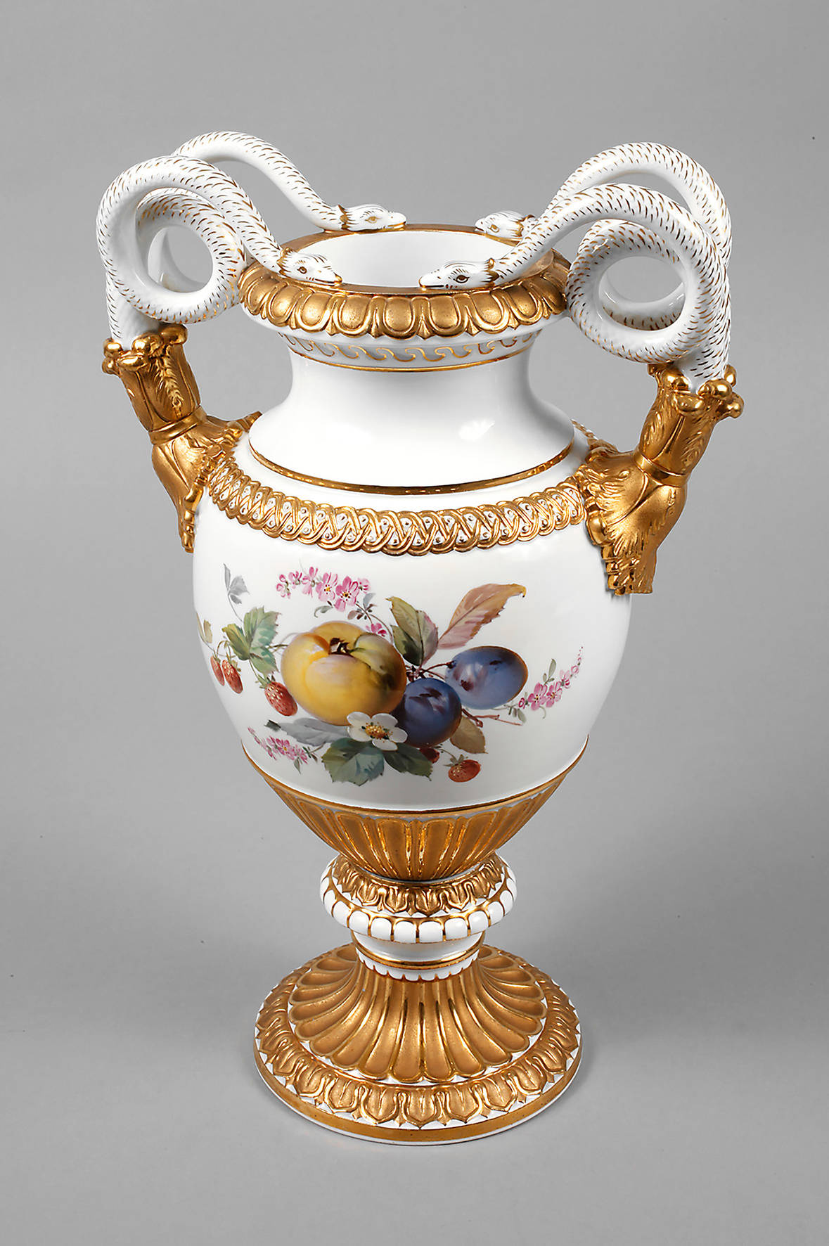 Meissen Schlangenhenkelvase