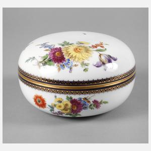 Meissen große Deckeldose
