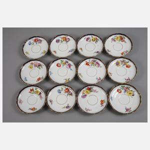 Meissen Kaffeeservice für zwölf Personen