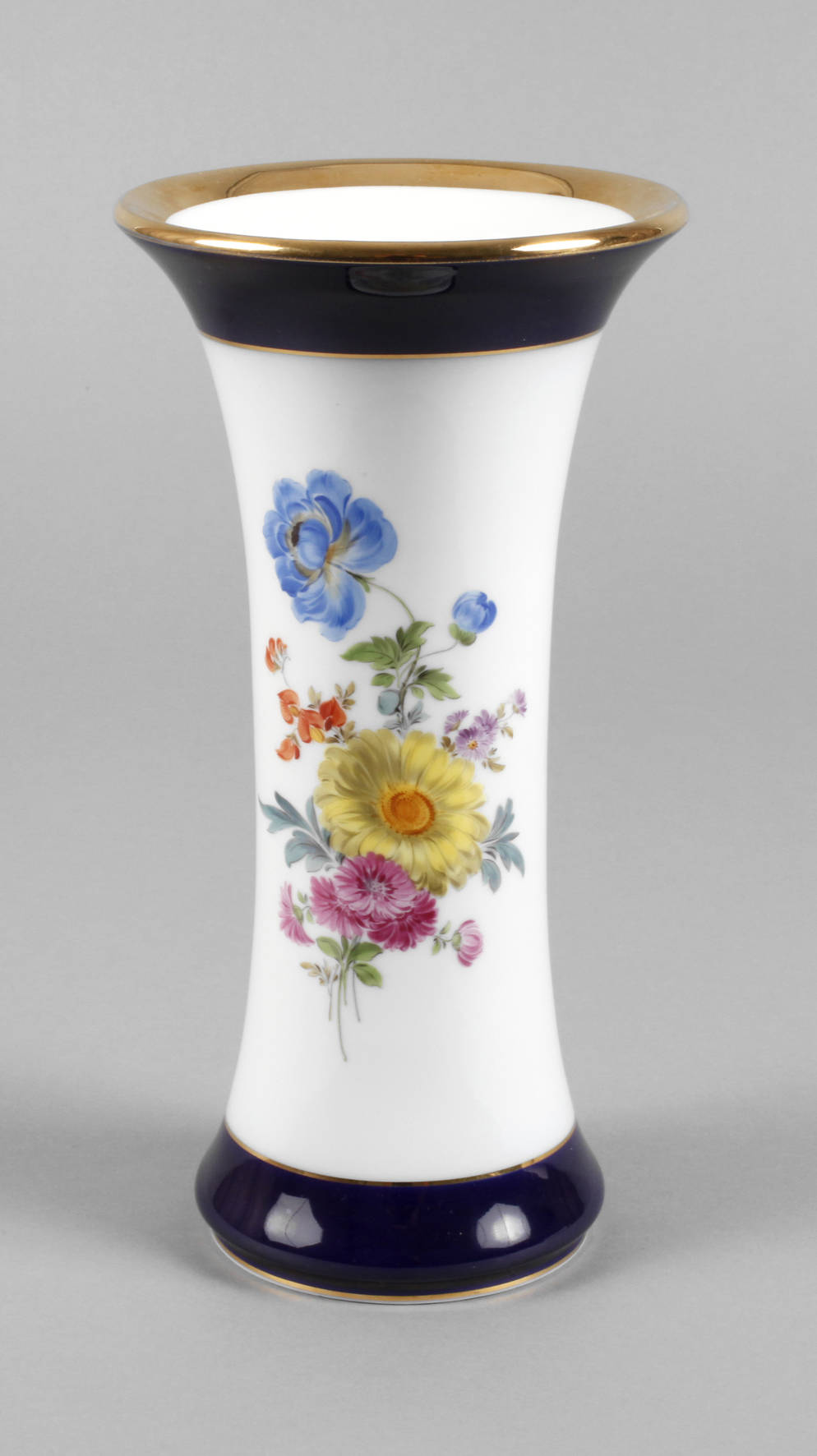 Meissen Vase Blütenbukett