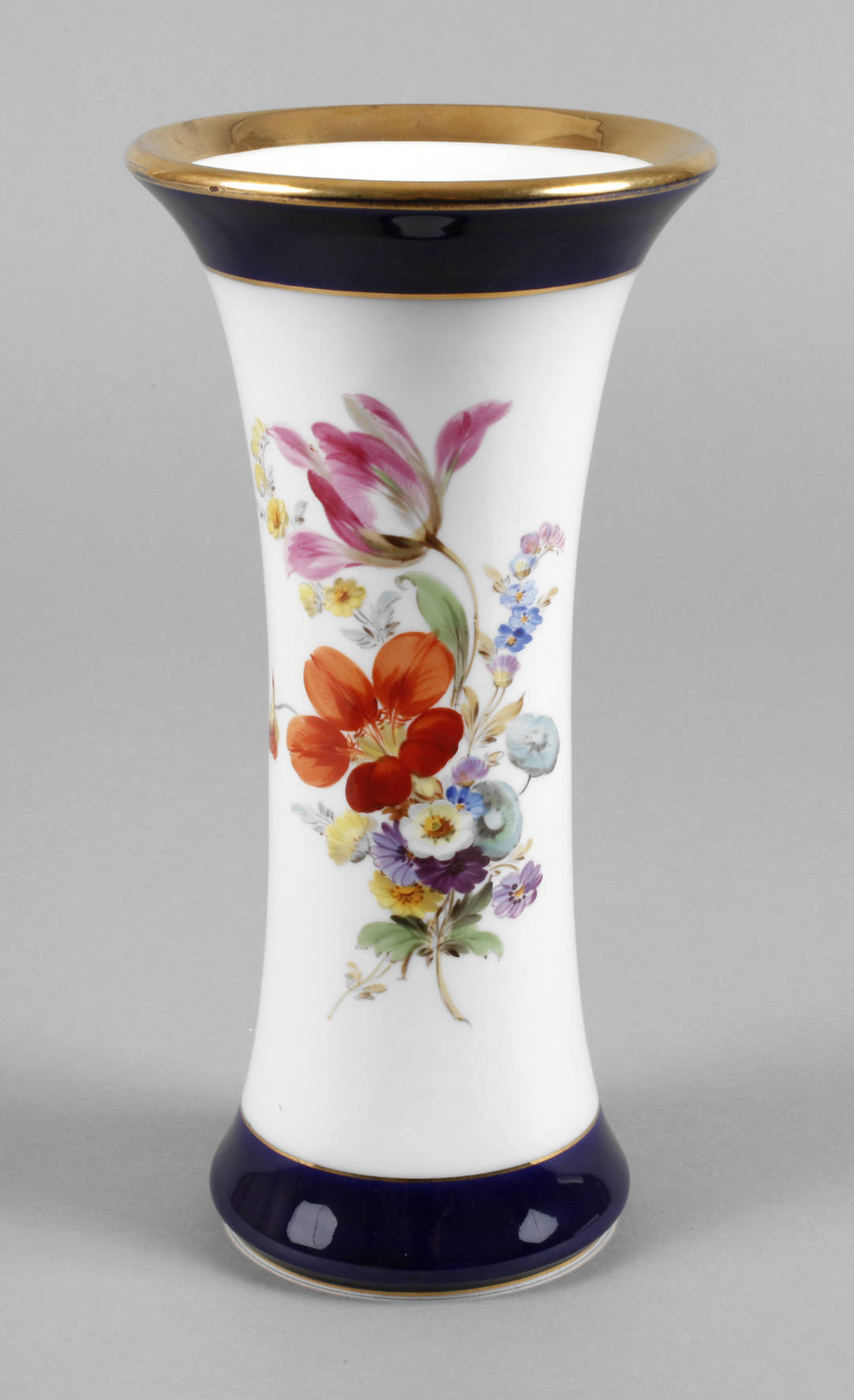 Meissen Vase Blütenbuketts