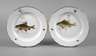 Meissen zwei Fischteller