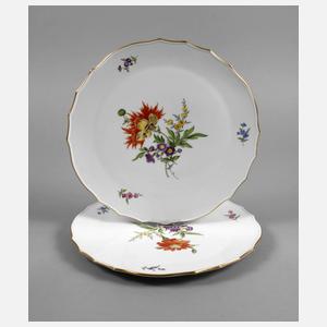 Meissen zwei Tortenplatten