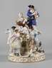 Meissen große Figurengruppe