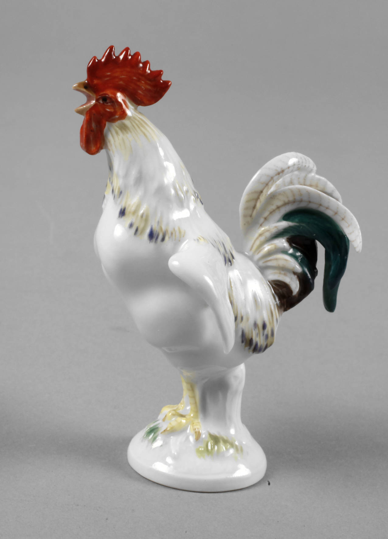 Meissen krähender Hahn