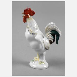 Meissen krähender Hahn