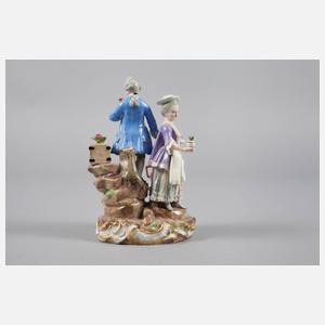 Meissen Rokokopaar Gärtner