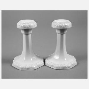 Rosenthal zwei Kerzenleuchter Maria Weiß
