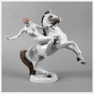 Rosenthal reitende Amazone