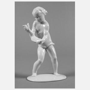 Schwarzburger Werkstätten ”Junge mit Fisch”