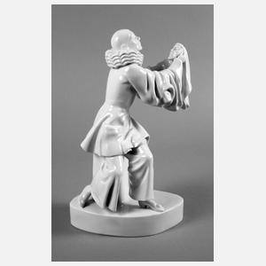 Schwarzburger Werkstätten Bajazzo mit Maske