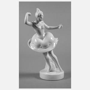 Schwarzburger Werkstätten Tänzerin Art déco