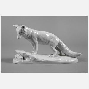 Sitzendorf Fuchs und Hase