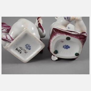 Volkstedt vier Figuren Paul Börner