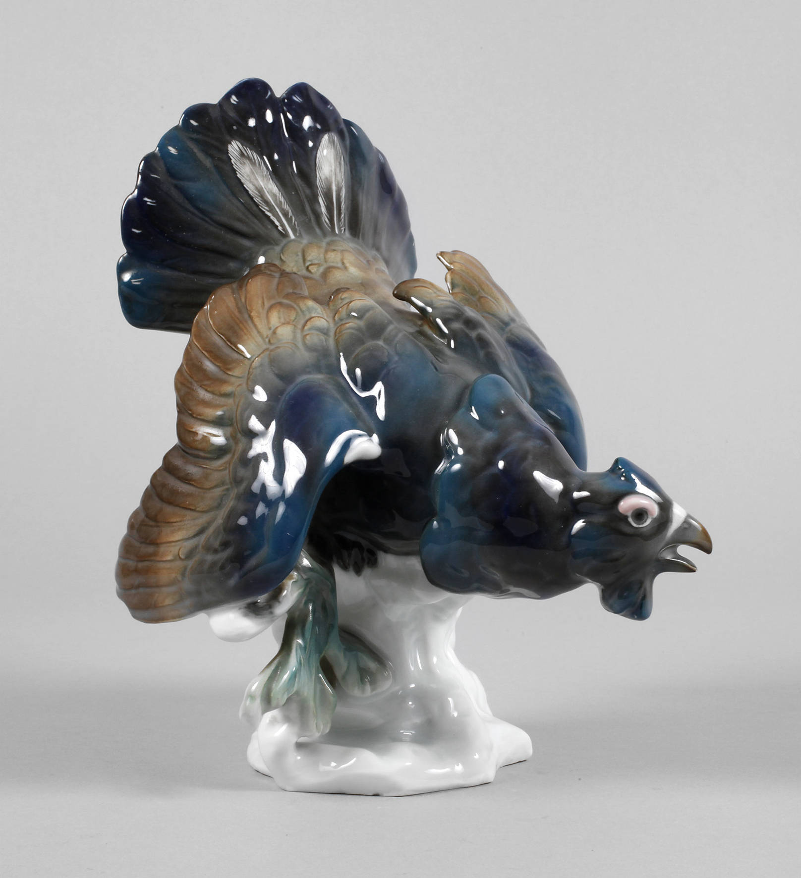 Volkstedt balzender Auerhahn