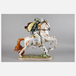 Volkstedt große Reiterfigur