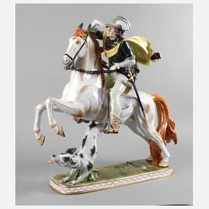 Volkstedt große Reiterfigur