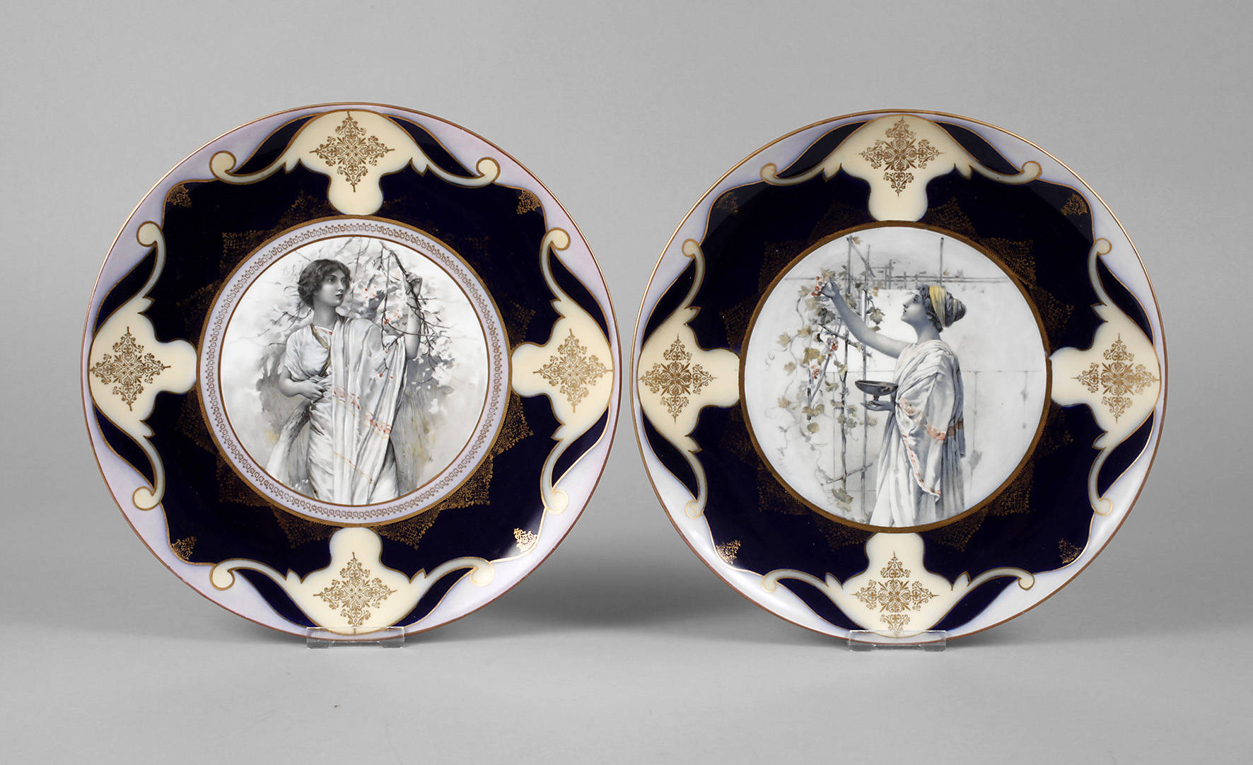 Thüringen Paar Wandteller