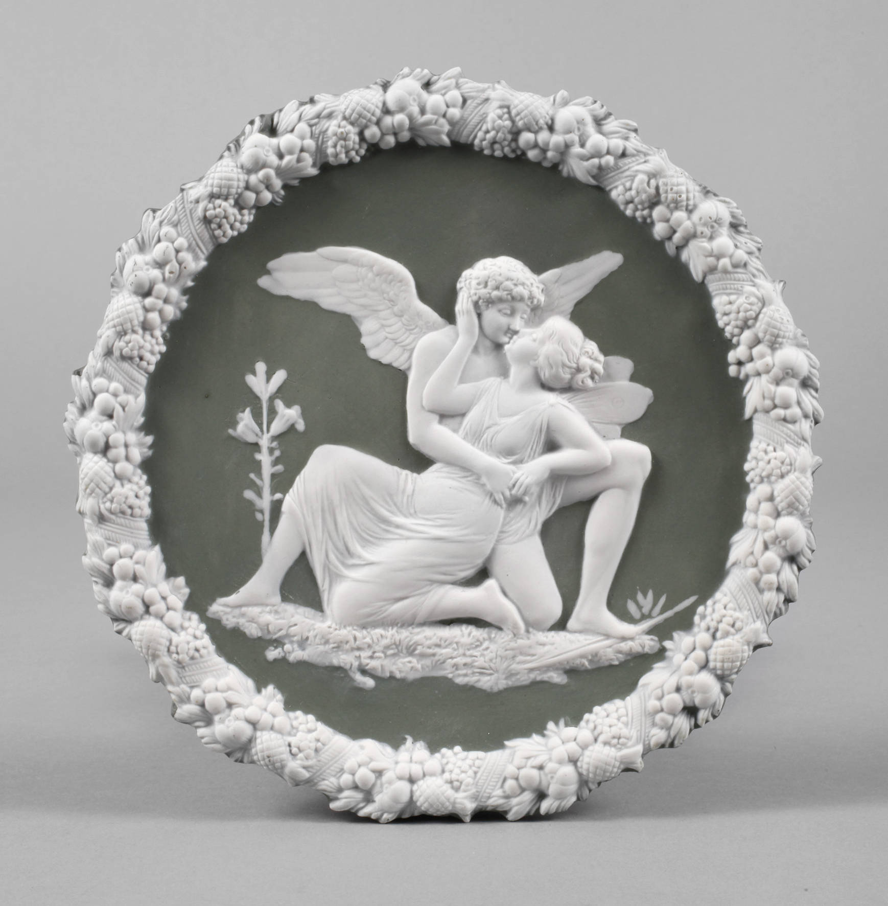 Wandplatte Amor & Psyche