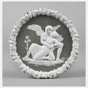 Wandplatte Amor & Psyche