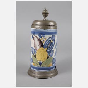 Bayreuther Fayence-Walzenkrug