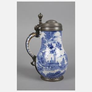 Frankfurter Fayence-Birnenkrug