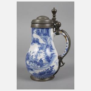 Frankfurter Fayence-Birnenkrug