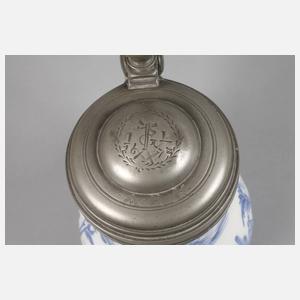 Frankfurter Fayence-Birnenkrug