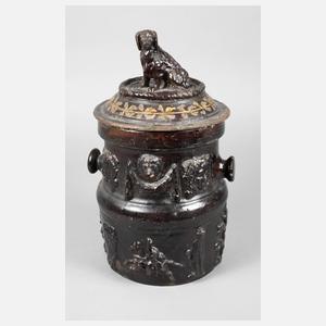 Großer Tabaktopf Empire