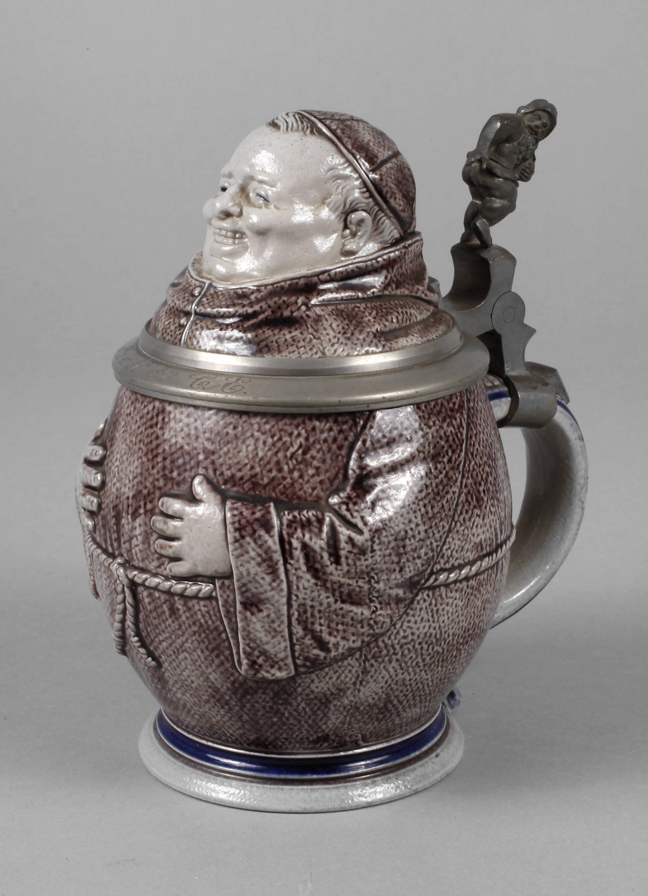 Westerwald Bierkrug Mönch