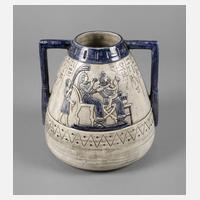 Julius Dressler Vase ägyptisches Motiv111
