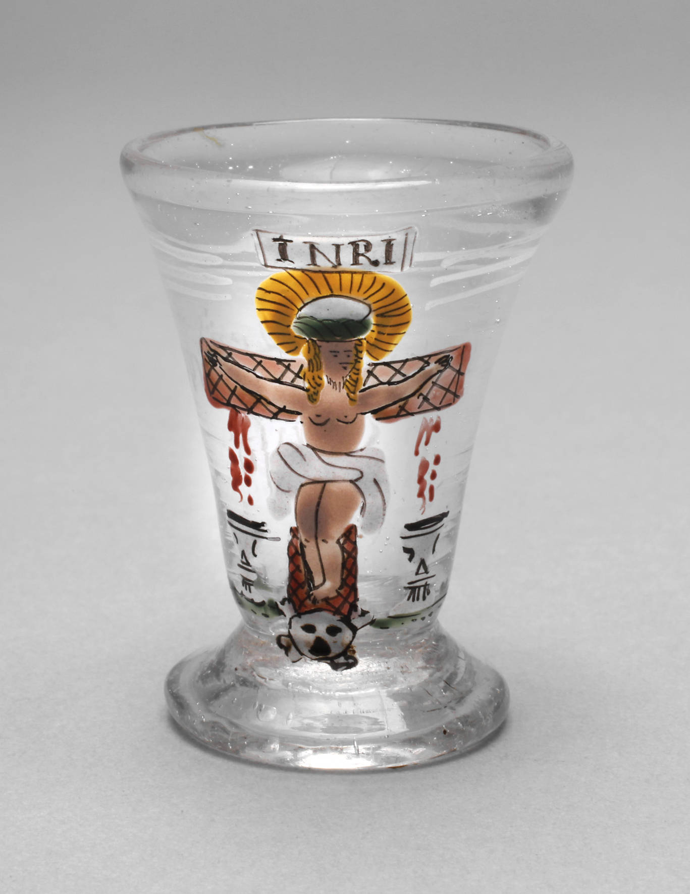 Kleines Schnapsglas ”daß Leyden Christi”