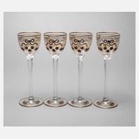 Vier Likörgläser111