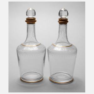 Paar Karaffen St. Louis