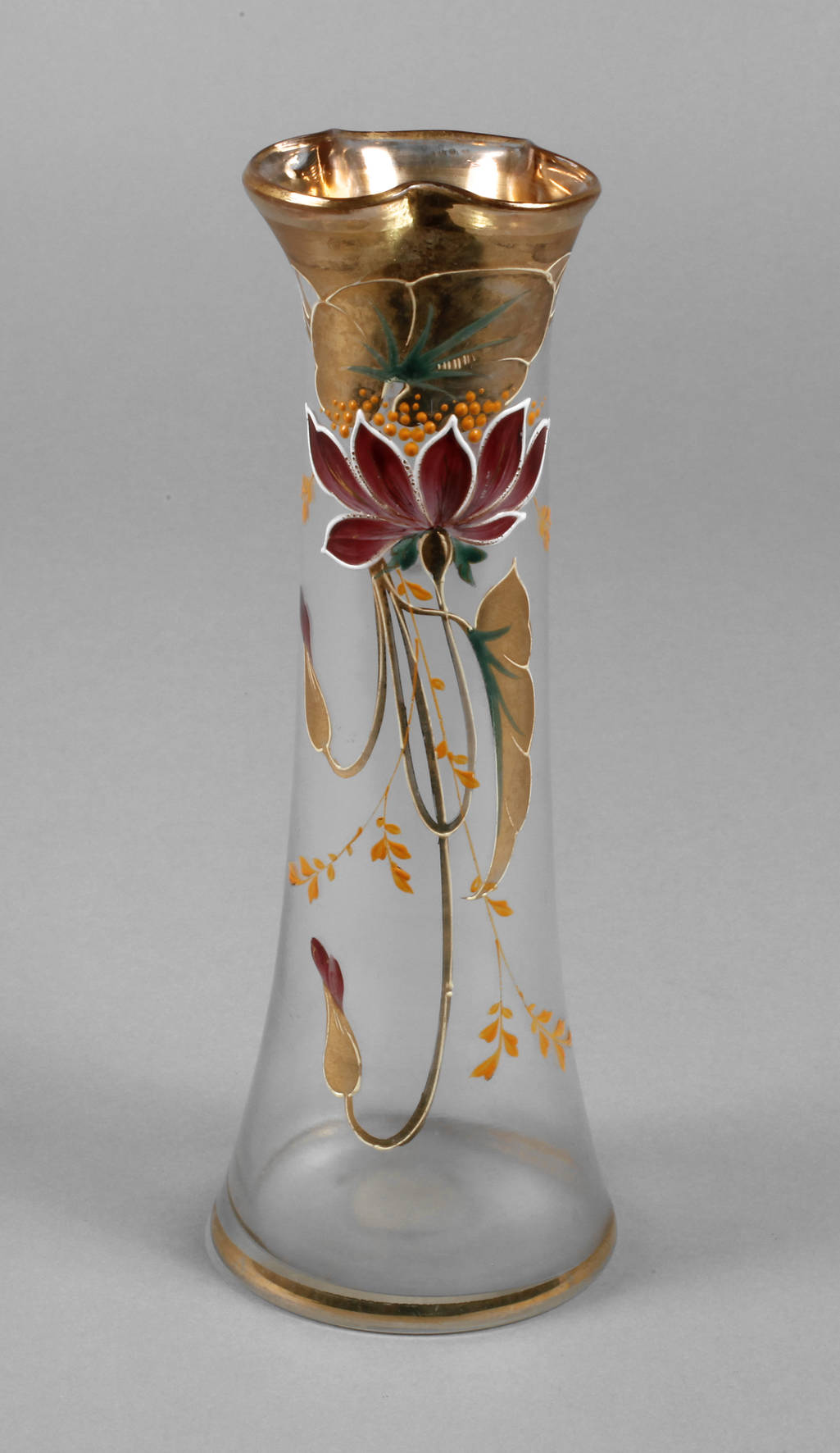 Jugendstilvase Email