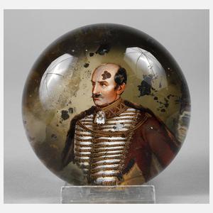 Paperweight mit Bildnis des Joseph Graf Jelacis von Bužim