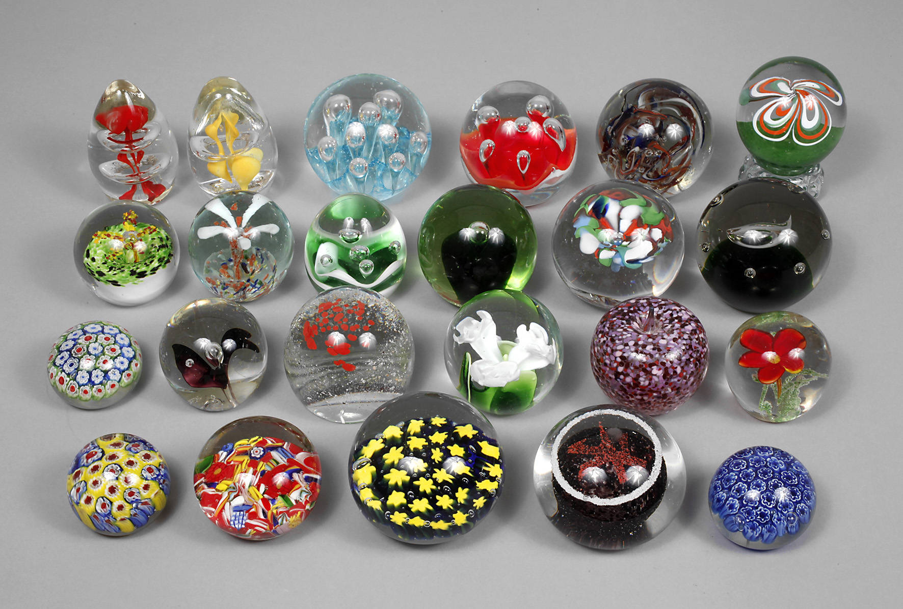 Sammlung Paperweights
