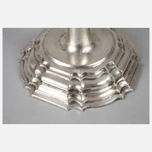 Barocker Silberleuchter