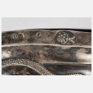 Silber barocker Kerzenleuchter