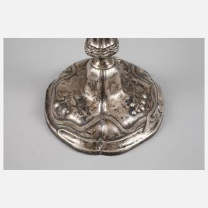 Silber barocker Kerzenleuchter