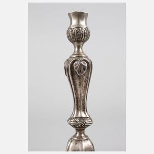 Silber barocker Kerzenleuchter