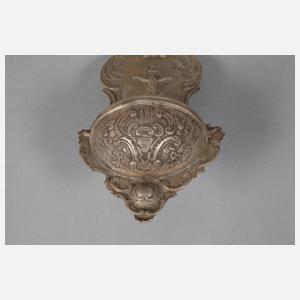 Kleines Weihwasserbecken Silber