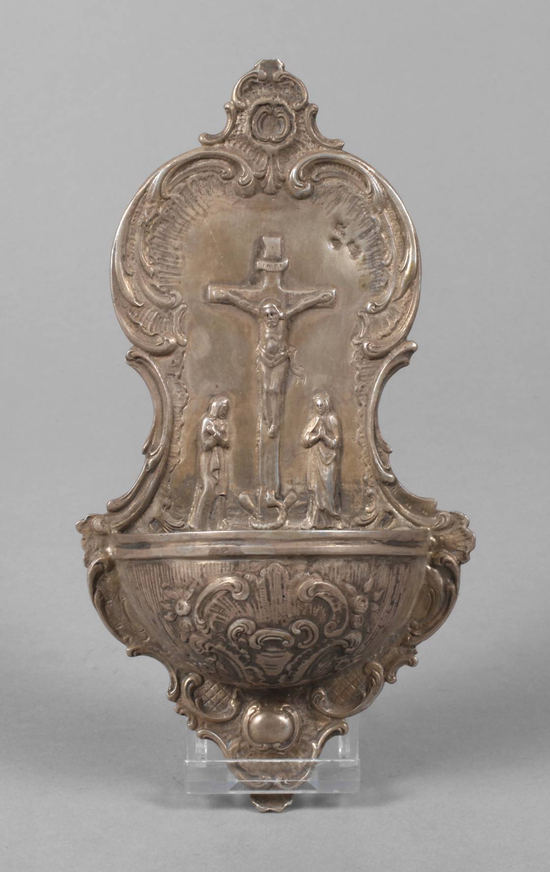 Kleines Weihwasserbecken Silber