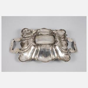 Silberschale Biedermeier