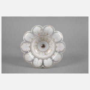 Tazza mit Silberfuß