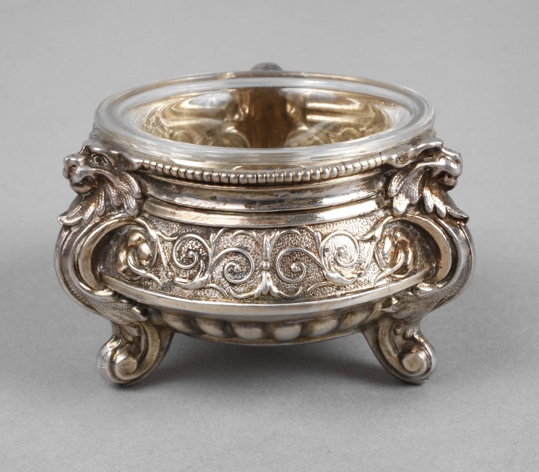 Saliere mit Glaseinsatz