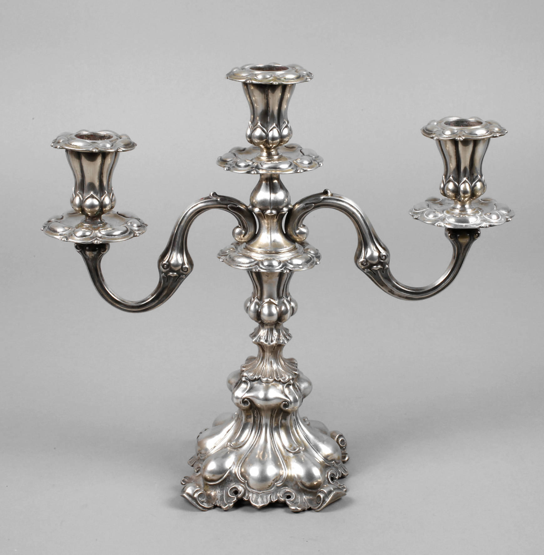 Silberleuchter Historismus