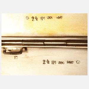 Wien feines Silberetui im Geschenkkarton