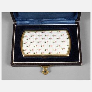 Wien feines Silberetui im Geschenkkarton